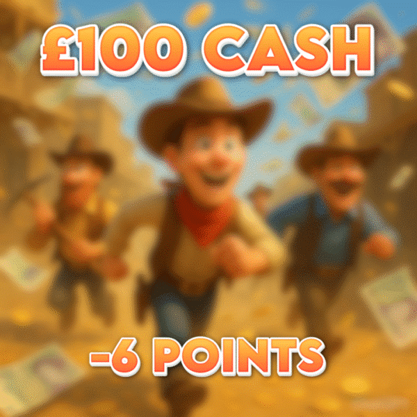 Tumbleweed Nothing | £100.00 Cash | -6 Points