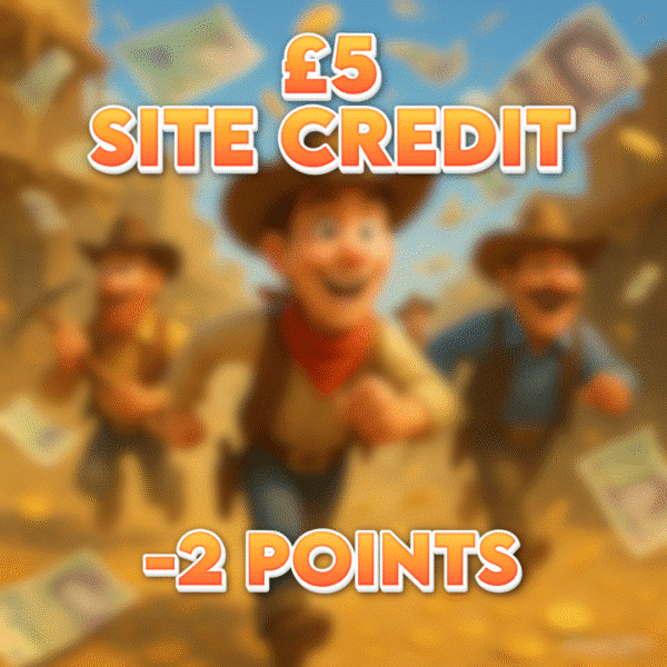 Broken Wagon Wheel | £5.00 Site Credit | -2 Points