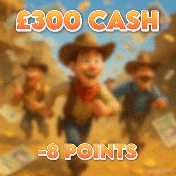 Desert Drought | £300.00 Cash | -8 Points