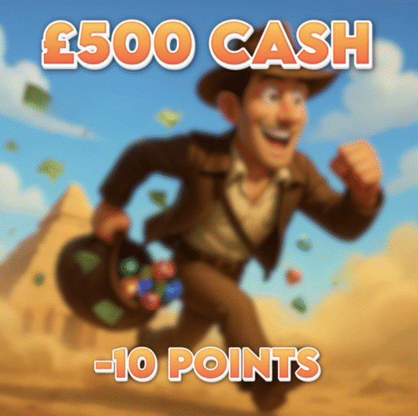 Trap Sprung | £500.00 Cash | -10 Points