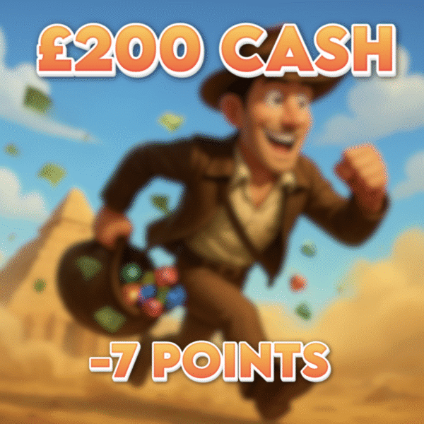 Collapsing Floor | £200.00 Cash | -7 Points