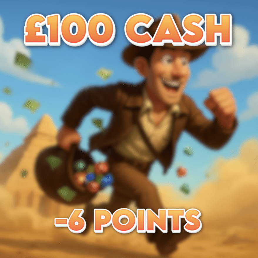 Arrow Defenses | £100.00 Cash | -6 Points