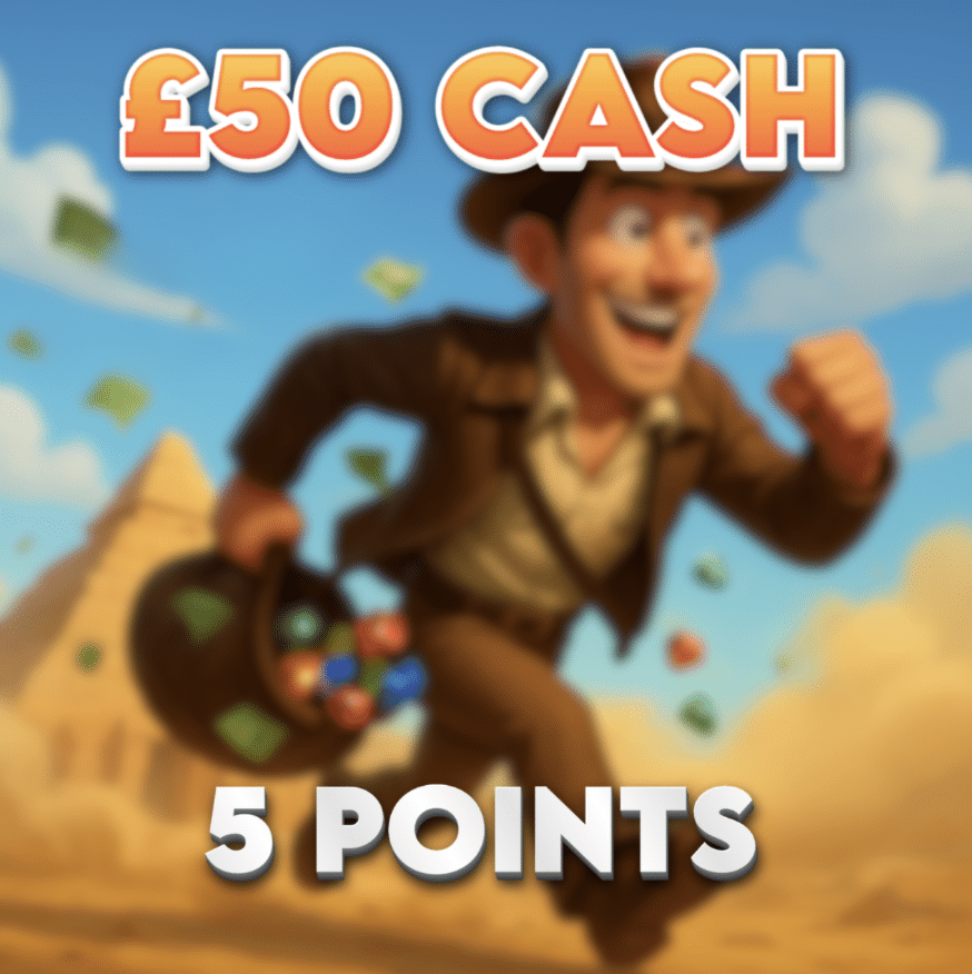 Relic Uncovered | £50.00 Cash | 5 Points