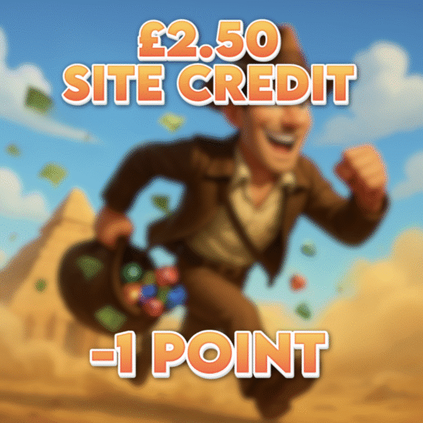 Room Sealed! | £2.50 Site Credit | -1 Point