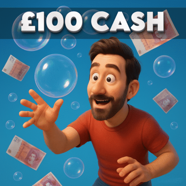 £100.00 Cash (Doubled If Last In Set)