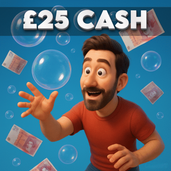£25.00 Cash (Doubled If Last In Set)