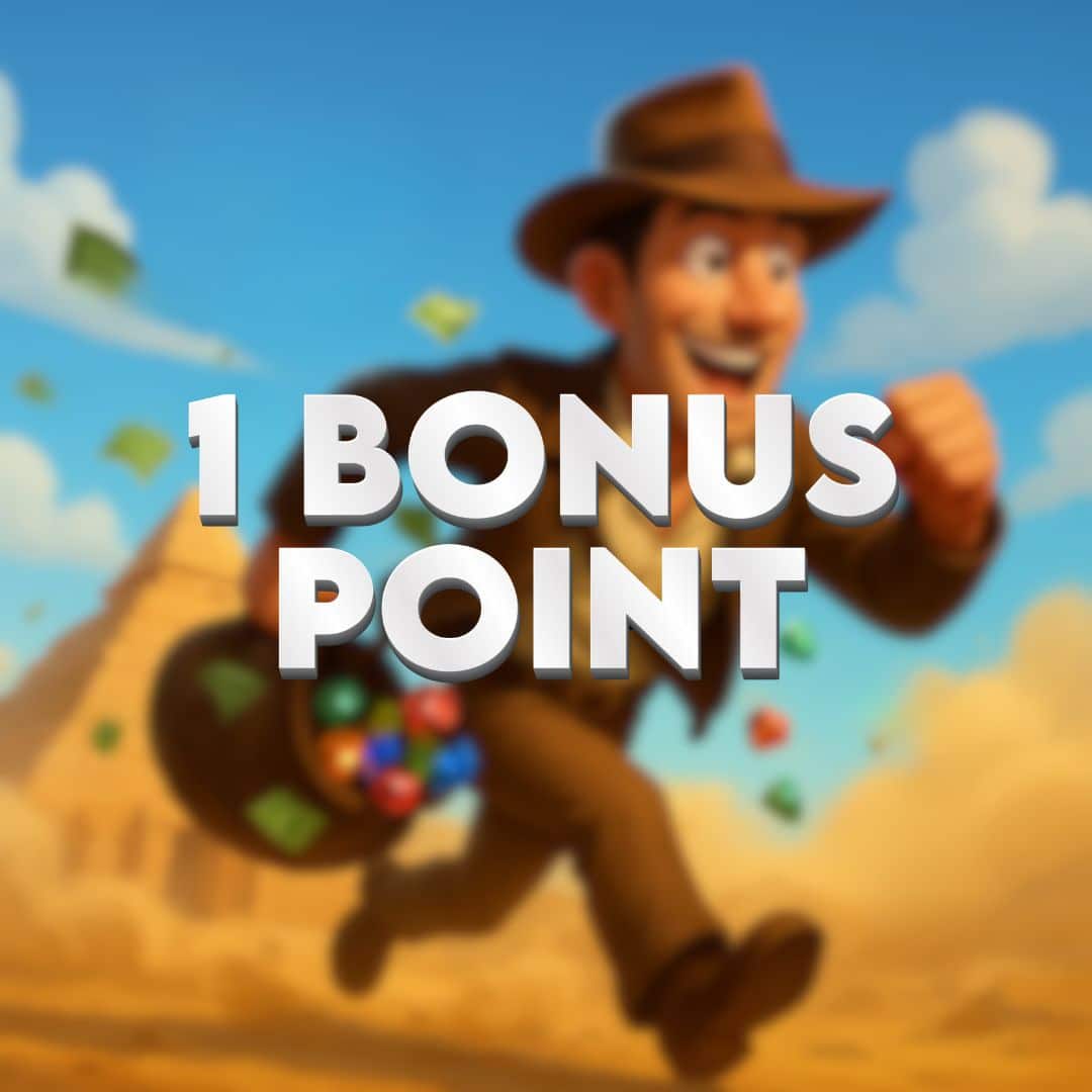🚨 BONUS 🚨 1 Point