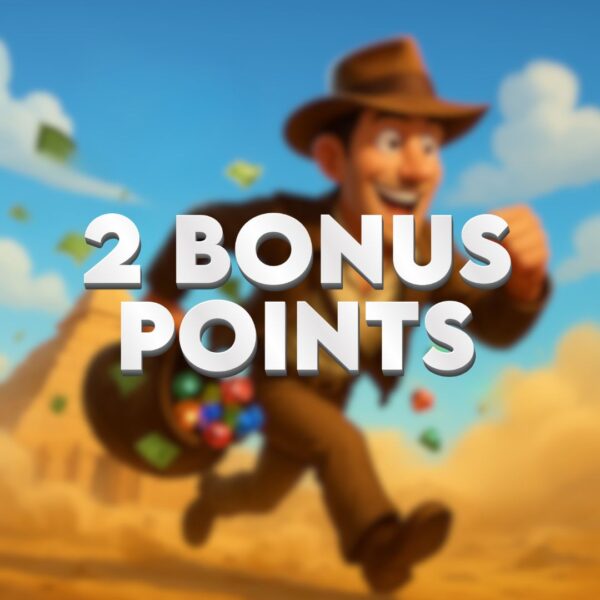 🚨 BONUS 🚨 2 Points