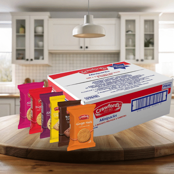Crawford Biscuits Mega Bundle (100 x Mini Packs)