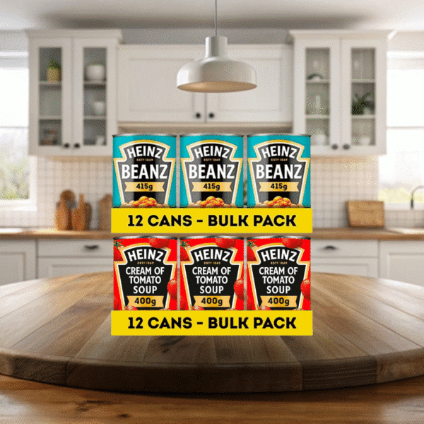 Heinz Beans & Soup Mega Bundle (12 Cans / 12 Cans)