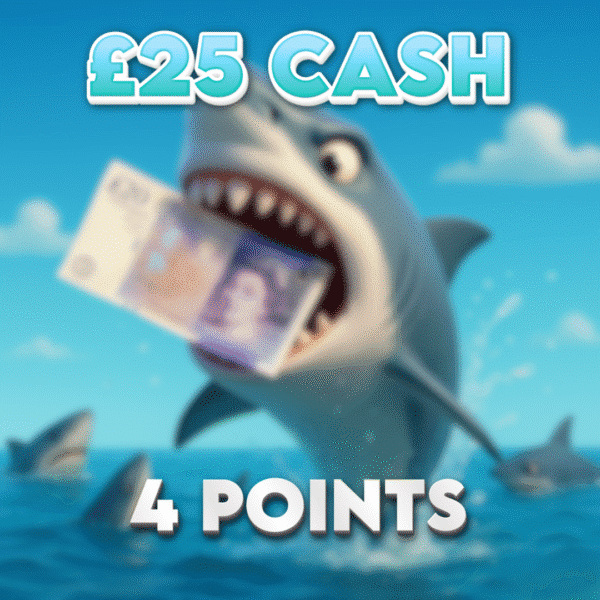 Pearl Catch | £25.00 Cash | 4 Points