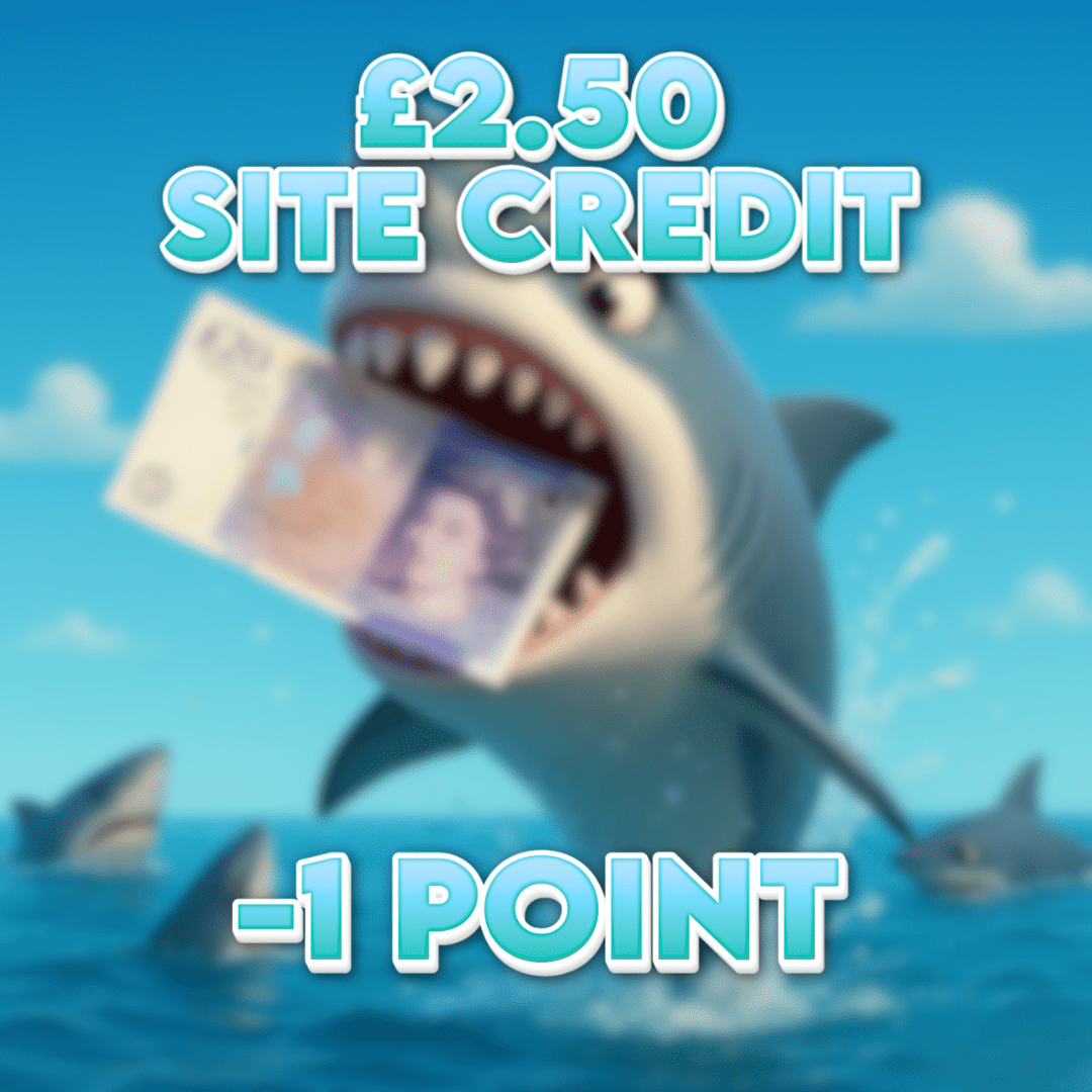 Lost the Cage | £2.50 Site Credit | -1 Point