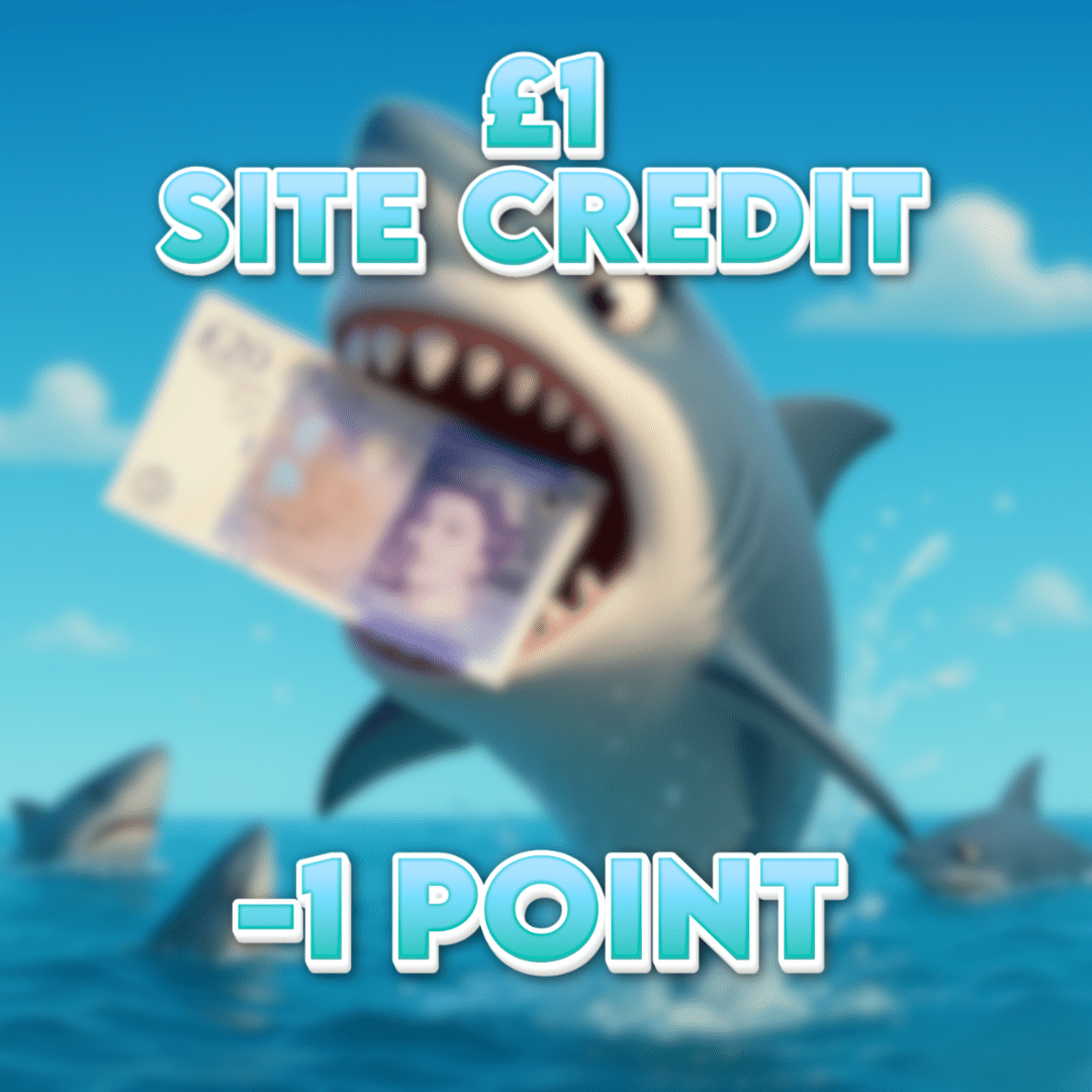 Deep Sea Terror | £1.00 Site Credit | -1 Point