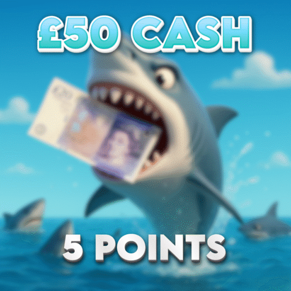Calm Current | £50.00 Cash | 5 Points