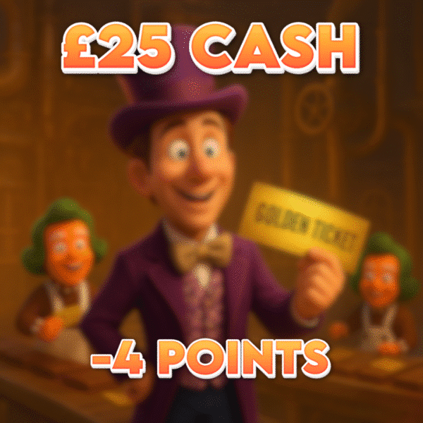 Factory Flood | £25.00 Cash | -4 Points
