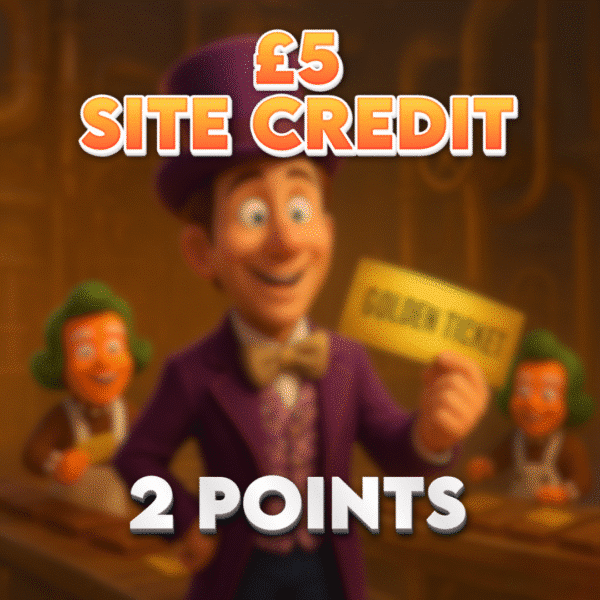 Fizztastic Win | £5.00 Site Credit | 2 Points