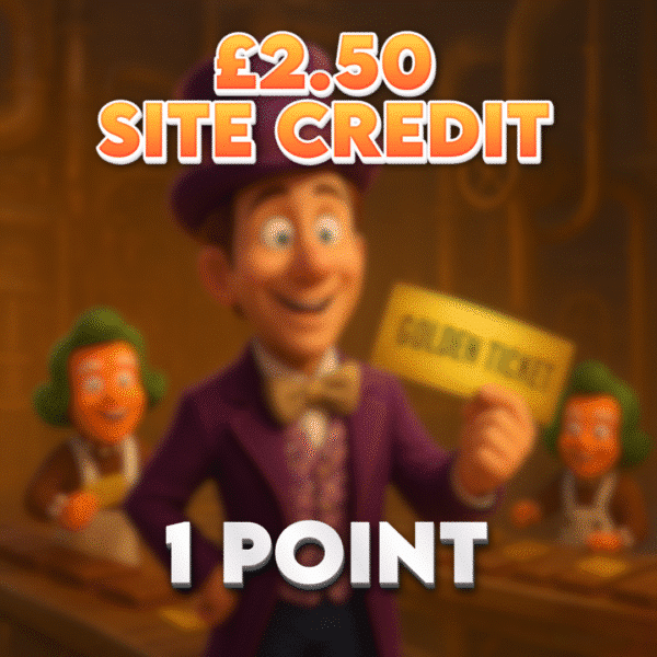 Sugary Success | £2.50 Site Credit | 1 Point