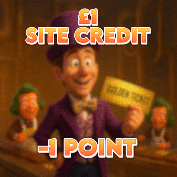 Bursting Bubble Trouble | £1.00 Site Credit | -1 Point