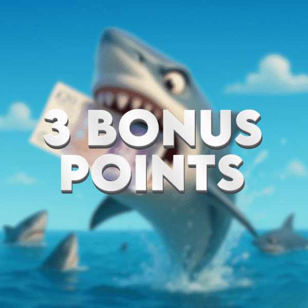 👉 BONUS POINTS | POINTS ONLY | 3 Points