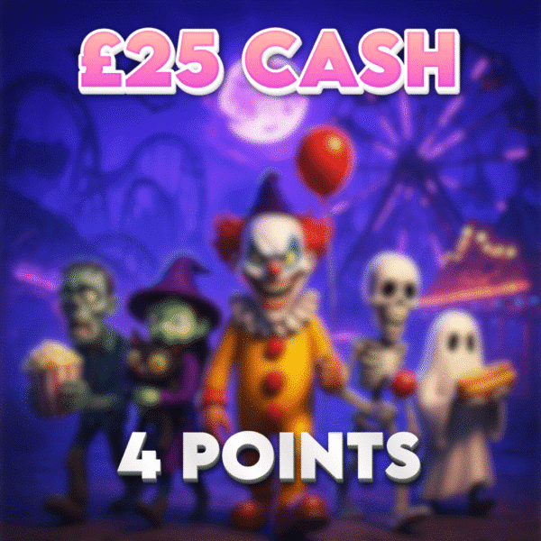Scream Machine Success | £25.00 Cash | 4 Points