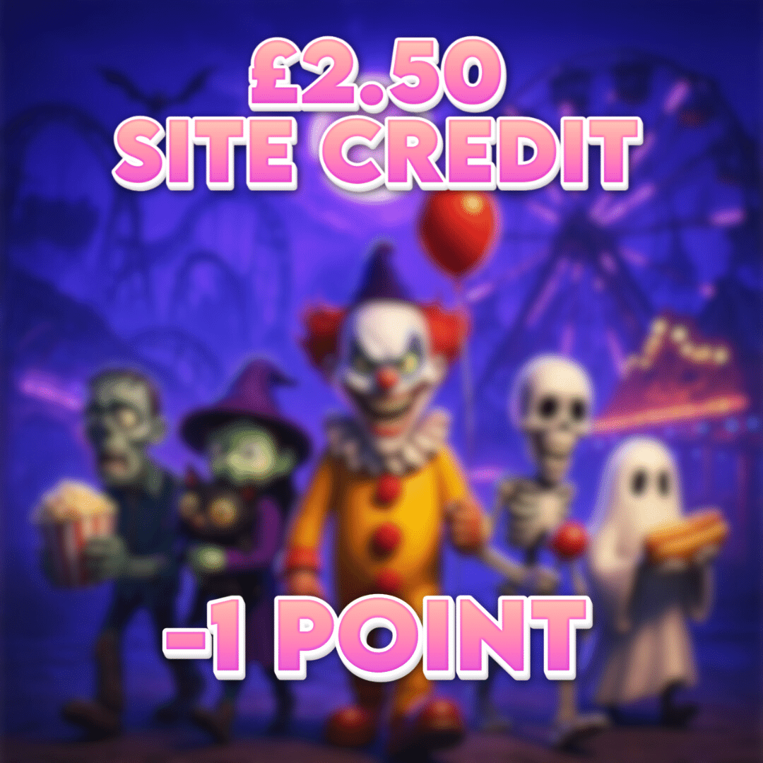 Vampire's Empty Chest | £2.50 Site Credit | -1 Point