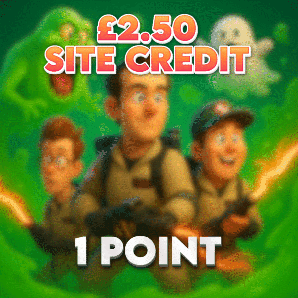 Slimer’s Site Credit Splash | £2.50 Site Credit | 1 Point