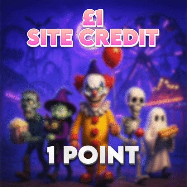 Witch’s Wheel Win | £1.00 Site Credit | 1 Point