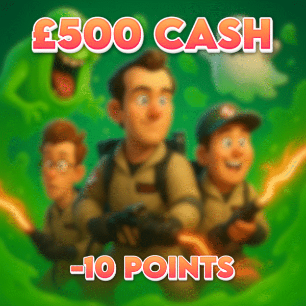 Cash Ghost Disappeared | £500.00 Cash | -10 Points