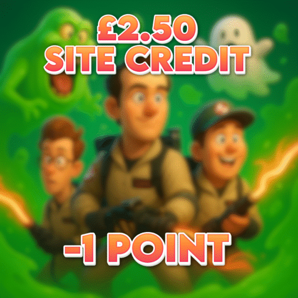Slimer's Site Credit Slipped Away | £2.50 Site Credit | -1 Point