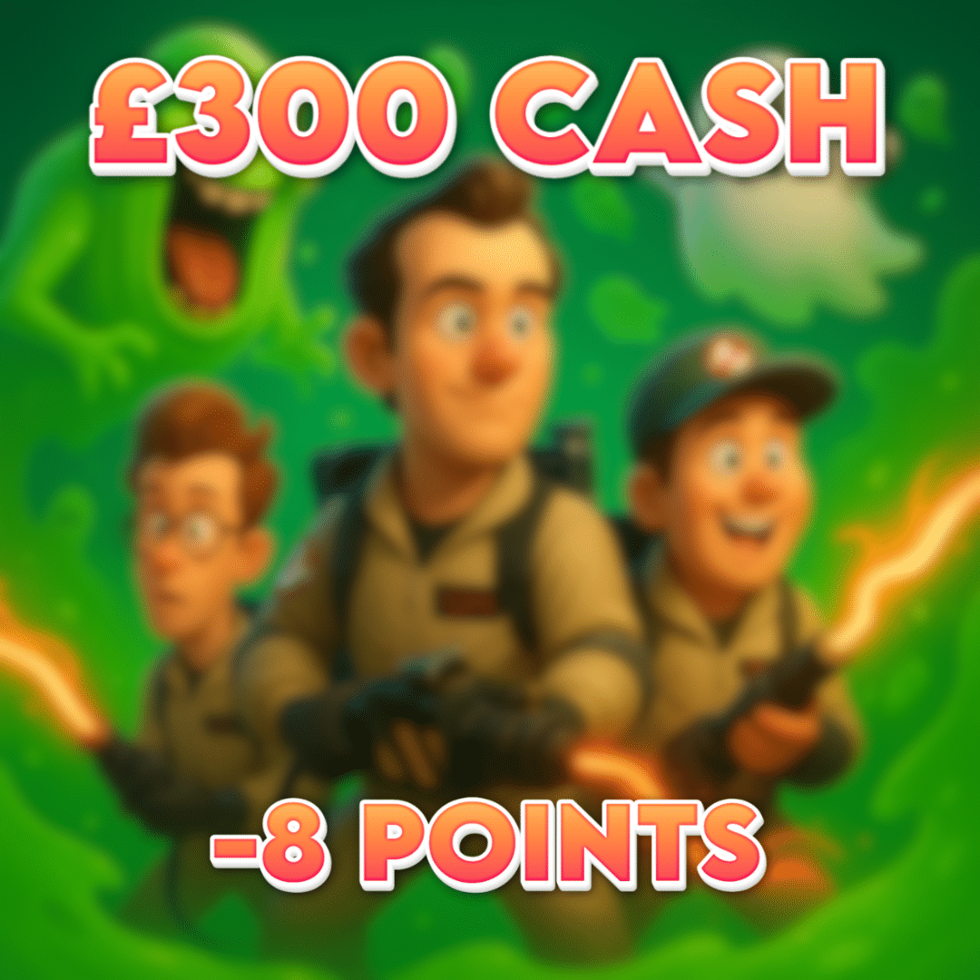 Ghost Trap Empty | £300.00 Cash | -8 Points