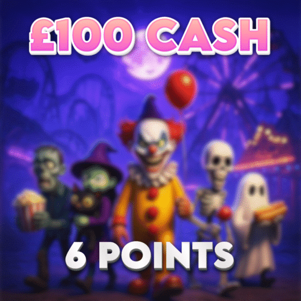 Ghost Train Gold | £100.00 Cash | 6 Points