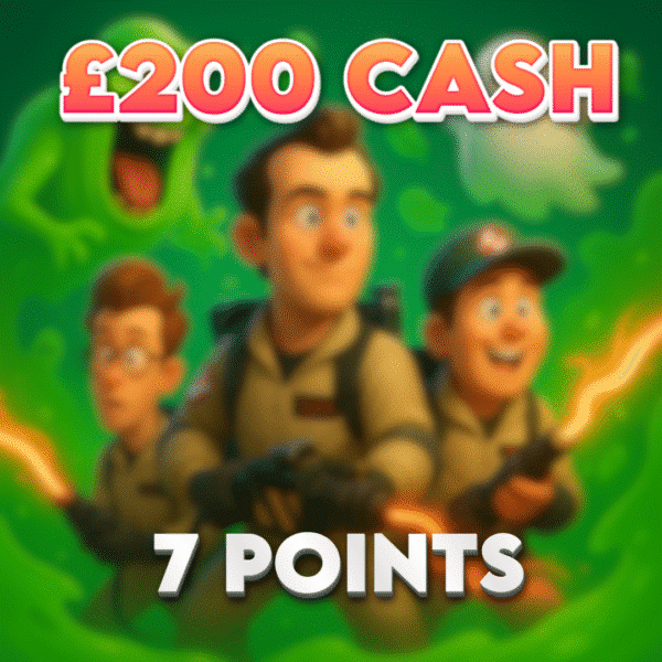 Haunted Jackpot | £200.00 Cash | 7 Points
