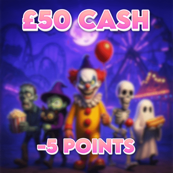 Haunted House Horror | £50.00 Cash | -5 Points