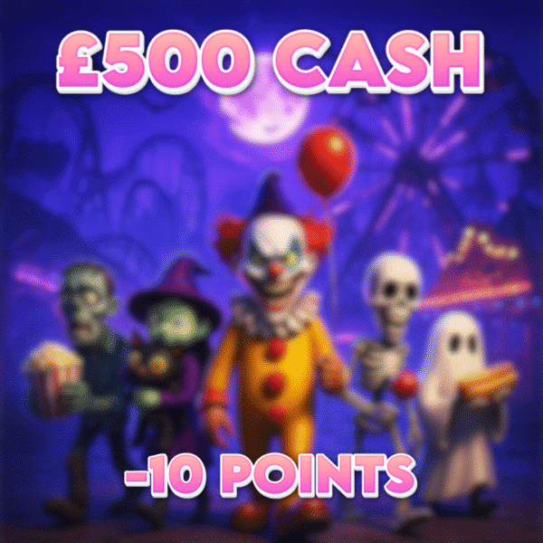 Empty Cauldron | £500.00 Cash | -10 Points