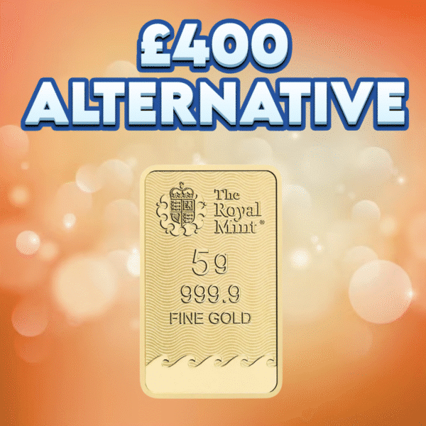 5g Gold Britannia Minted Bar OR £400