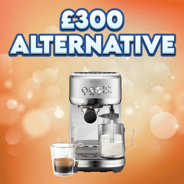 Sage SES500BSS The Bambino Plus Espresso Coffee Machine OR £300