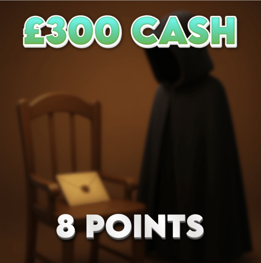 Round Table Welcomes You | £300.00 Cash | 8 Points