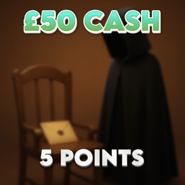 Hidden Alliance Formed | £50.00 Cash | 5 Points