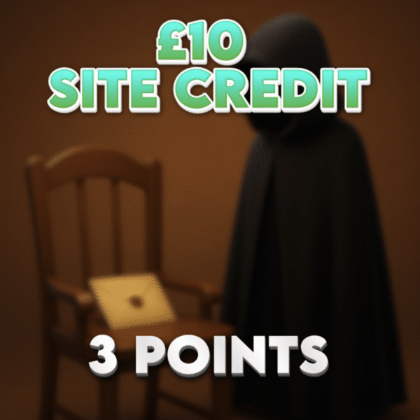 You’re Still in the Game | £10.00 Site Credit | 3 Points