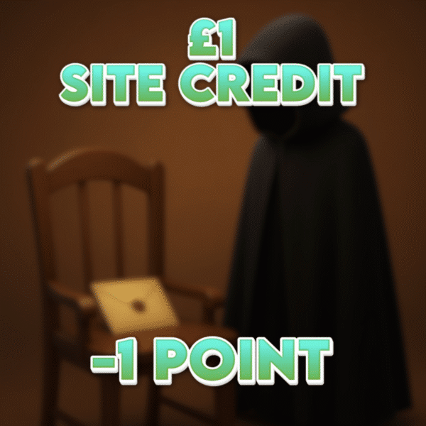 Site Credit Stolen | £1.00 Site Credit | -1 Point