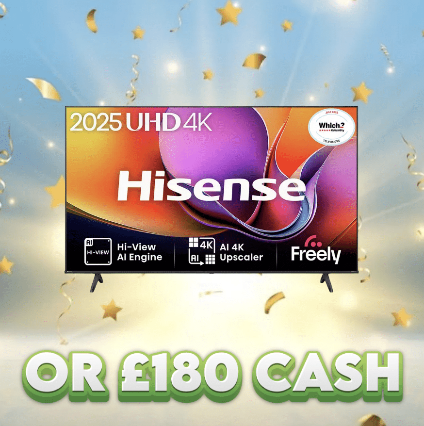 43 Inch Hisense TV OR £180 Cash