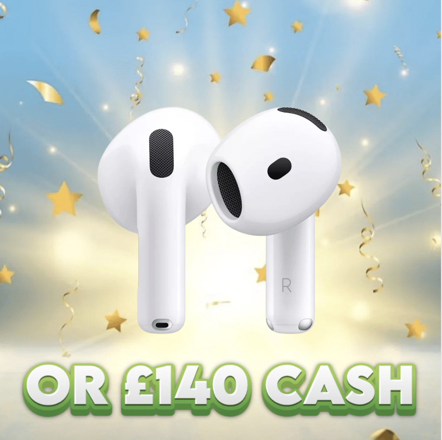 Apple AirPods 4th Gen (ANC USB-C) OR £140 Cash