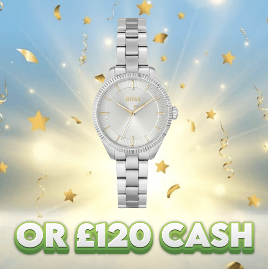 BOSS Sage Stainless Steel Bracelet Watch OR £120 Cash