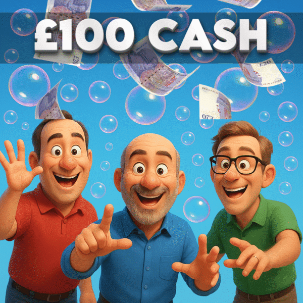 £100.00 Cash (Doubled If Last In Set)