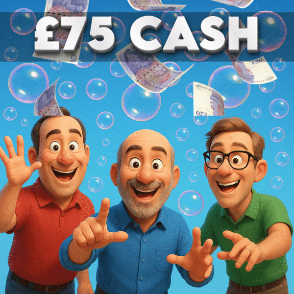 £75.00 Cash (Doubled If Last In Set)