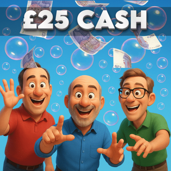 £25.00 Cash (Doubled If Last In Set)