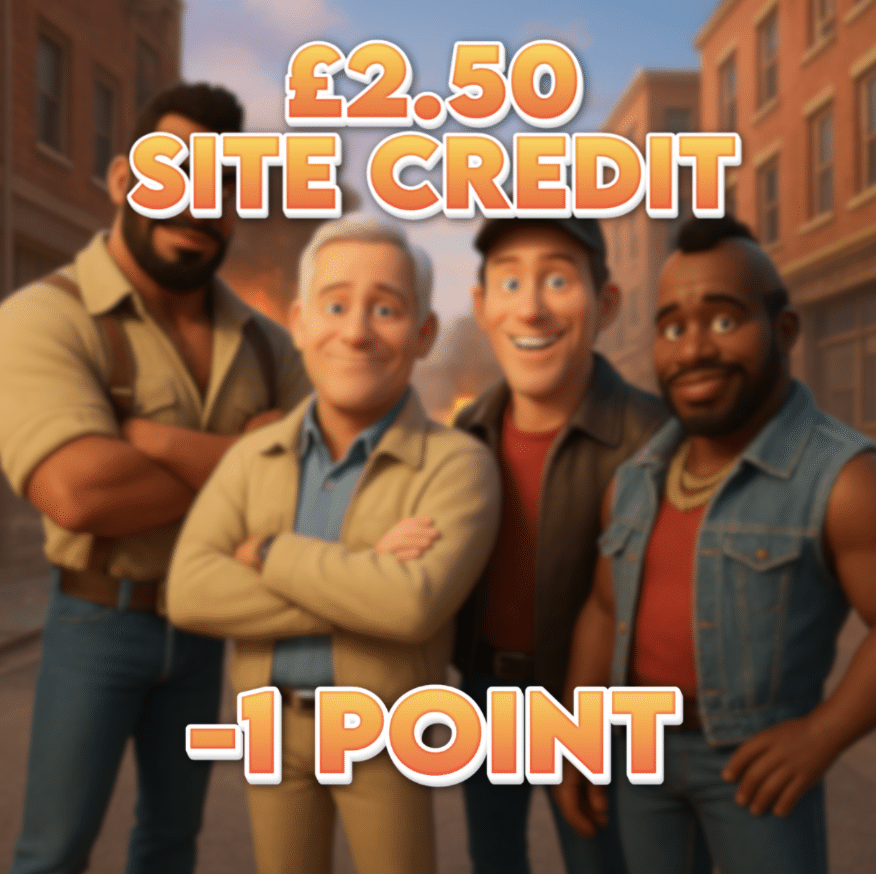 Locked Out of The Warehouse | £2.50 Site Credit | -1 Point