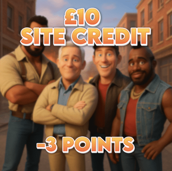 B.A. Won't Fly | £10.00 Site Credit | -3 Points