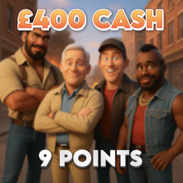 Howling Mad Murdock | £400.00 Cash | 9 Points