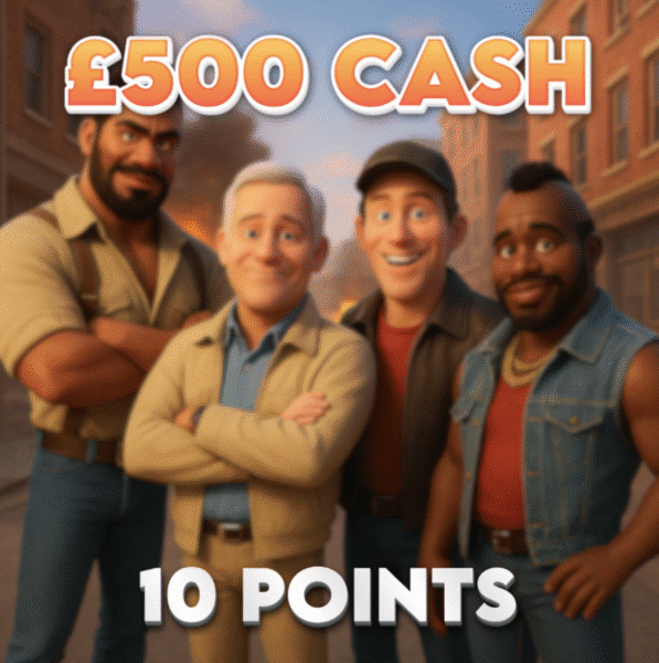 Hannibal | £500.00 Cash | 10 Points
